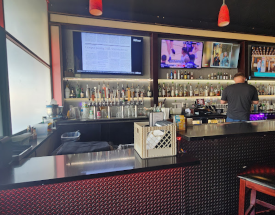 Paragon Bar and Grill bar area