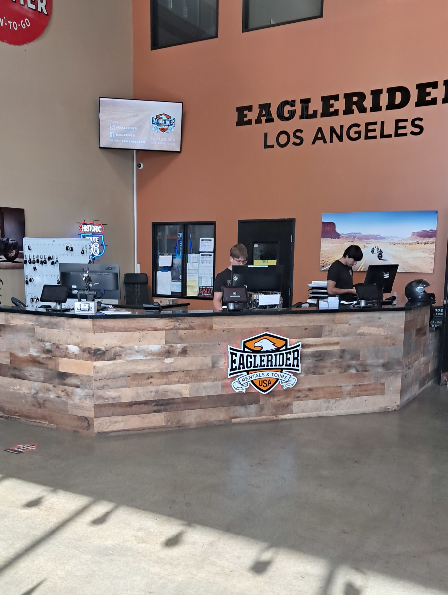 EagleRider front desk