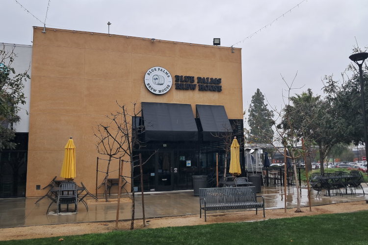 Blue Palms Brew House exterior