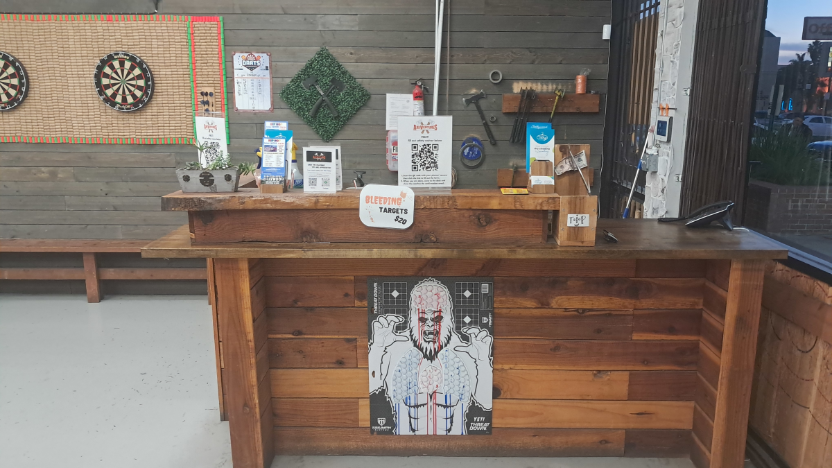 AxeVentures front desk area